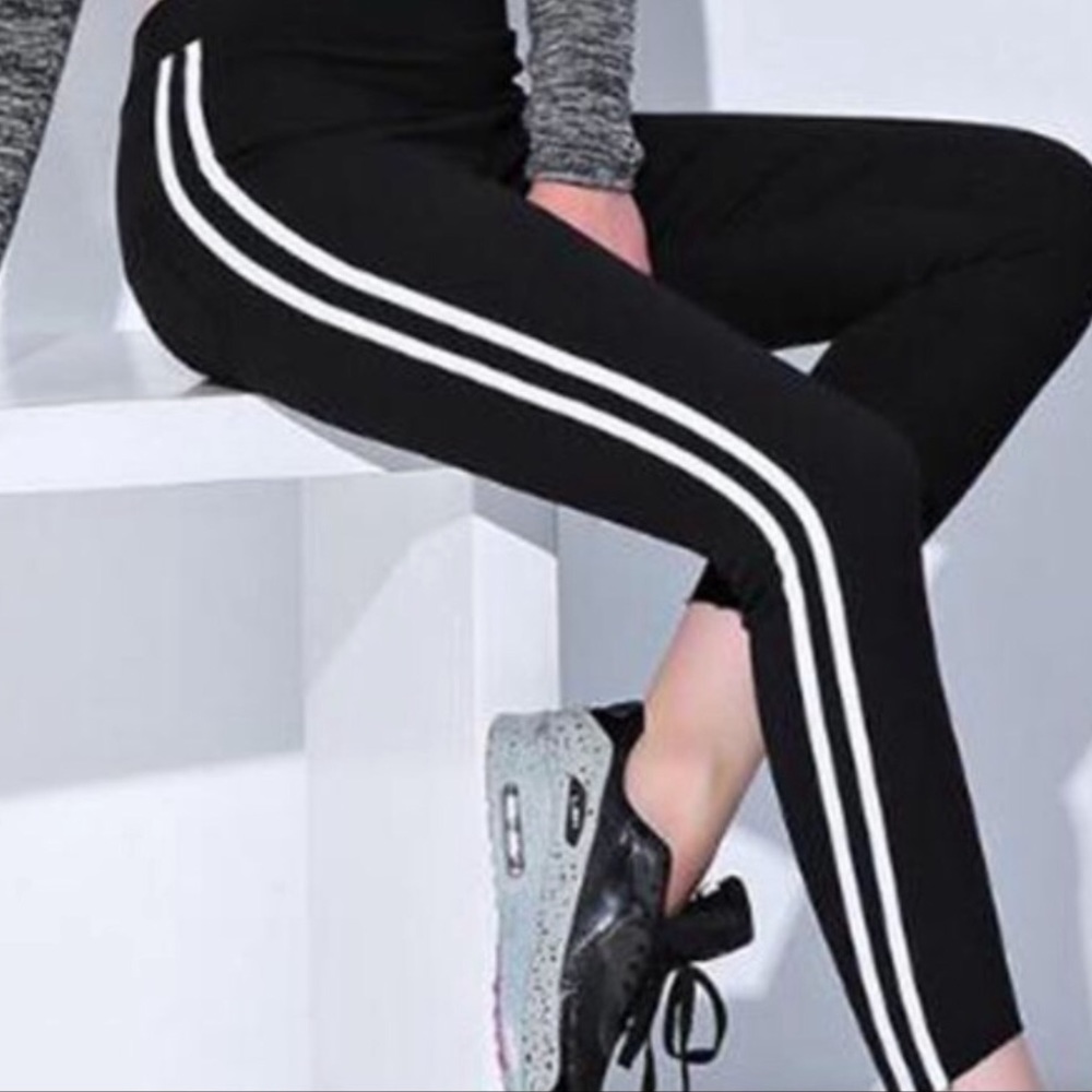 Double striped leggings - Picture 5 of 7